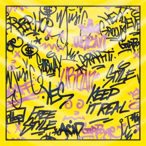 khăn bandana lụa silk họa tiết graffiti - hiphop - Mã 08 41 khăn bandana lụa silk họa tiết graffiti - hiphop - Mã 08 40