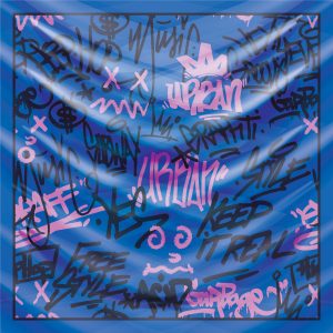 khăn bandana lụa silk họa tiết graffiti - hiphop - Mã 08 45 khăn bandana lụa silk họa tiết graffiti - hiphop - Mã 08 44