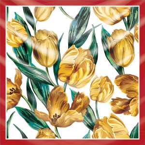 khăn bandana lụa silk họa tiết hoa - Mã 54 23 khăn bandana lụa silk họa tiết hoa - Mã 54 22