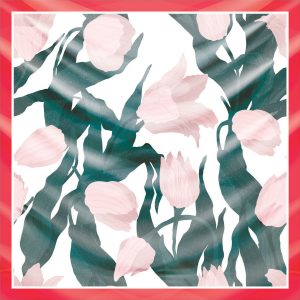 khăn bandana lụa silk họa tiết hoa - Mã 51 25 khăn bandana lụa silk họa tiết hoa - Mã 51 24