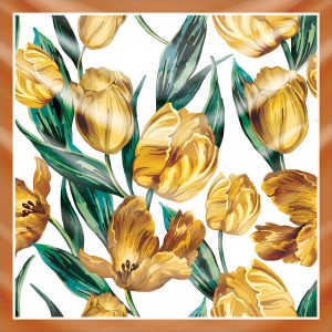 khăn bandana lụa silk họa tiết hoa - Mã 54 29 khăn bandana lụa silk họa tiết hoa - Mã 54 28