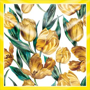 khăn bandana lụa silk họa tiết hoa - Mã 54 35 khăn bandana lụa silk họa tiết hoa - Mã 54 34