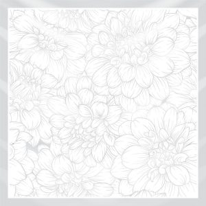 khăn bandana lụa silk họa tiết hoa - Mã 49 42