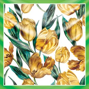 khăn bandana lụa silk họa tiết hoa - Mã 54 45 khăn bandana lụa silk họa tiết hoa - Mã 54 44