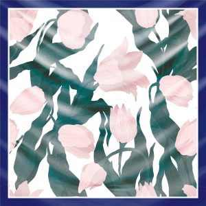 khăn bandana lụa silk họa tiết hoa - Mã 51 49 khăn bandana lụa silk họa tiết hoa - Mã 51 48