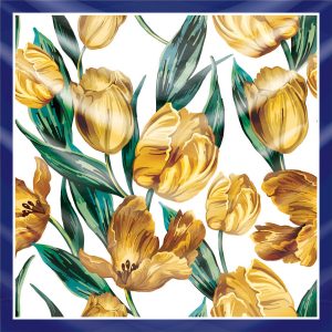 khăn bandana lụa silk họa tiết hoa - Mã 54 49 khăn bandana lụa silk họa tiết hoa - Mã 54 48