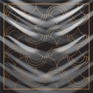 khăn bandana lụa silk họa tiết Luxury - Mã 02 46