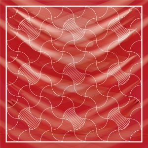 khăn bandana lụa silk họa tiết Luxury - Mã 04 22