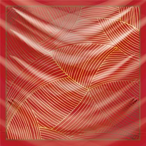 khăn bandana lụa silk họa tiết Luxury - Mã 07 22