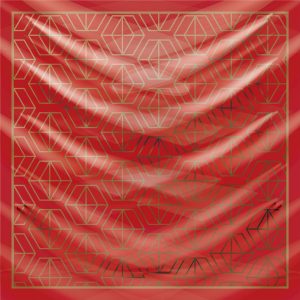 khăn bandana lụa silk họa tiết Luxury - Mã 11 22