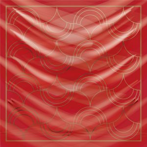 khăn bandana lụa silk họa tiết Luxury - Mã 02 44