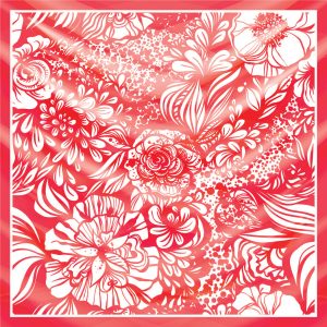 khăn bandana lụa silk họa tiết hoa - Mã 63 25 khăn bandana lụa silk họa tiết hoa - Mã 63 24