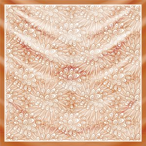 khăn bandana lụa silk họa tiết hoa - Mã 70 39 khăn bandana lụa silk họa tiết hoa - Mã 70 38