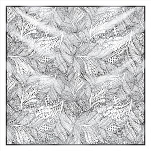 khăn bandana lụa silk họa tiết hoa - Mã 64 30