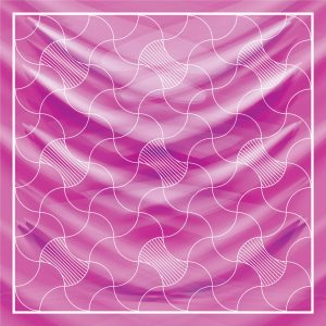 khăn bandana lụa silk họa tiết Luxury - Mã 04 32