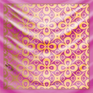 khăn bandana lụa silk họa tiết Luxury - Mã 06 32