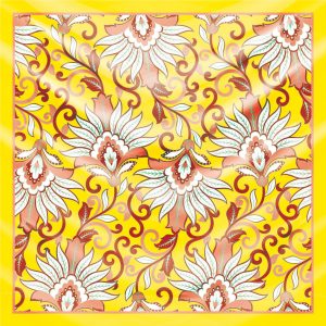 khăn bandana lụa silk họa tiết hoa - Mã 62 35 khăn bandana lụa silk họa tiết hoa - Mã 62 34