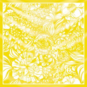 khăn bandana lụa silk họa tiết hoa - Mã 63 37 khăn bandana lụa silk họa tiết hoa - Mã 63 36