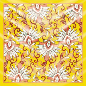 khăn bandana lụa silk họa tiết hoa - Mã 62 37 khăn bandana lụa silk họa tiết hoa - Mã 62 36