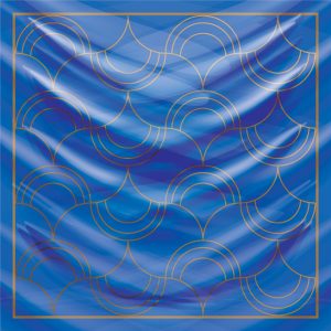 khăn bandana lụa silk họa tiết Luxury - Mã 02 28