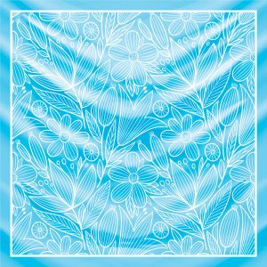 khăn bandana lụa silk họa tiết hoa - Mã 65 41 khăn bandana lụa silk họa tiết hoa - Mã 65 40