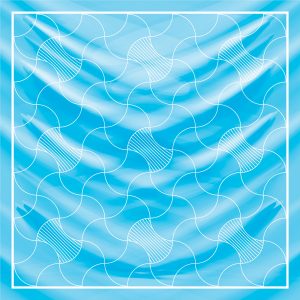 khăn bandana lụa silk họa tiết Luxury - Mã 04 40