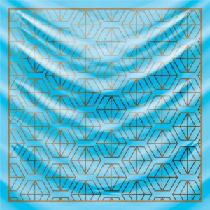 khăn bandana lụa silk họa tiết Luxury - Mã 11 40