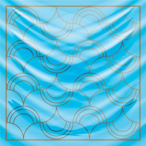 khăn bandana lụa silk họa tiết Luxury - Mã 02 26