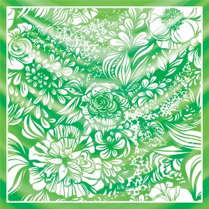 khăn bandana lụa silk họa tiết hoa - Mã 63 45 khăn bandana lụa silk họa tiết hoa - Mã 63 44