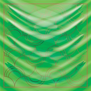 khăn bandana lụa silk họa tiết Luxury - Mã 02 22