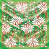 khăn bandana lụa silk họa tiết hoa - Mã 62