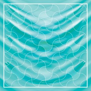 khăn bandana lụa silk họa tiết Luxury - Mã 04 46