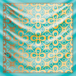 khăn bandana lụa silk họa tiết Luxury - Mã 06 46