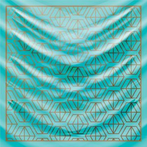 khăn bandana lụa silk họa tiết Luxury - Mã 11 46