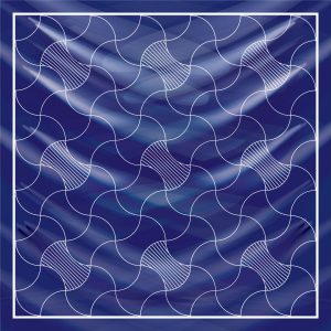 khăn bandana lụa silk họa tiết Luxury - Mã 04 48