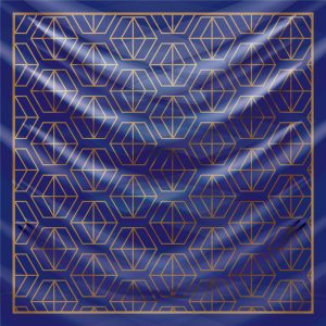 khăn bandana lụa silk họa tiết Luxury - Mã 11 48