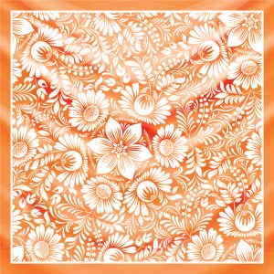 khăn bandana lụa silk họa tiết hoa - Mã 91 19 khăn bandana lụa silk họa tiết hoa - Mã 91 18