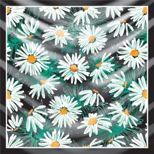 khăn bandana lụa silk họa tiết hoa - Mã 72 21 khăn bandana lụa silk họa tiết hoa - Mã 72 20