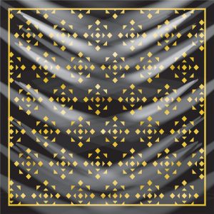 khăn bandana lụa silk họa tiết Luxury - Mã 17 20