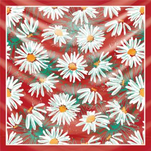 khăn bandana lụa silk họa tiết hoa - Mã 72 23 khăn bandana lụa silk họa tiết hoa - Mã 72 22