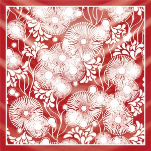 khăn bandana lụa silk họa tiết hoa - Mã 88 23 khăn bandana lụa silk họa tiết hoa - Mã 88 22