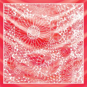 khăn bandana lụa silk họa tiết hoa - Mã 74 25 khăn bandana lụa silk họa tiết hoa - Mã 74 24