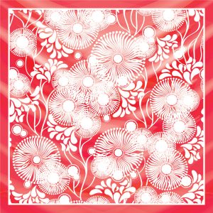 khăn bandana lụa silk họa tiết hoa - Mã 88 25 khăn bandana lụa silk họa tiết hoa - Mã 88 24