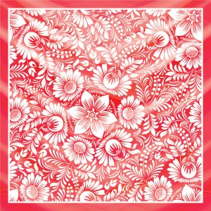 khăn bandana lụa silk họa tiết hoa - Mã 91 25 khăn bandana lụa silk họa tiết hoa - Mã 91 24