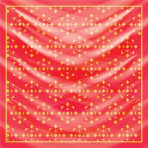 khăn bandana lụa silk họa tiết Luxury - Mã 17 24