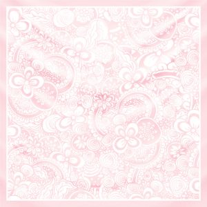 khăn bandana lụa silk họa tiết hoa - Mã 75 26