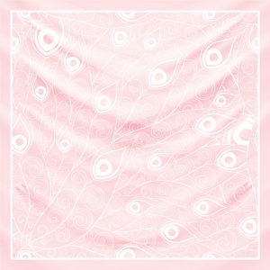 khăn bandana lụa silk họa tiết hoa - Mã 85 26