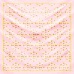 khăn bandana lụa silk họa tiết Luxury - Mã 17 26