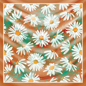 khăn bandana lụa silk họa tiết hoa - Mã 72 29 khăn bandana lụa silk họa tiết hoa - Mã 72 28