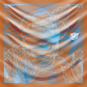 khăn bandana lụa silk họa tiết hoa - Mã 77 29 khăn bandana lụa silk họa tiết hoa - Mã 77 28